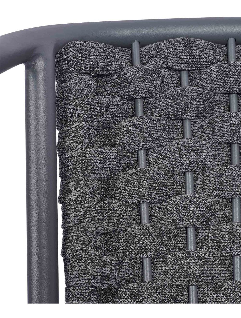seville armchair outdoor epc aluminium grey weave back 60567 02